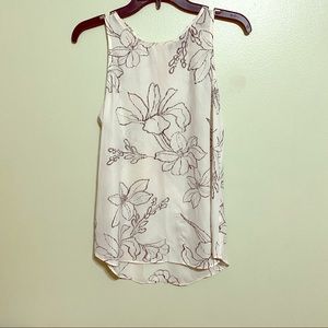 Apt. 9 White Sleeveless Dress Shirt